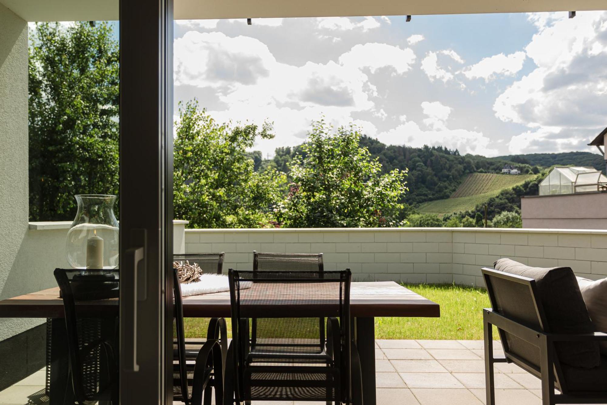 Luxusferienwohnung Moselruhe Bullay Mit Grosser Terrasse Und Schoenem Ausblick מראה חיצוני תמונה